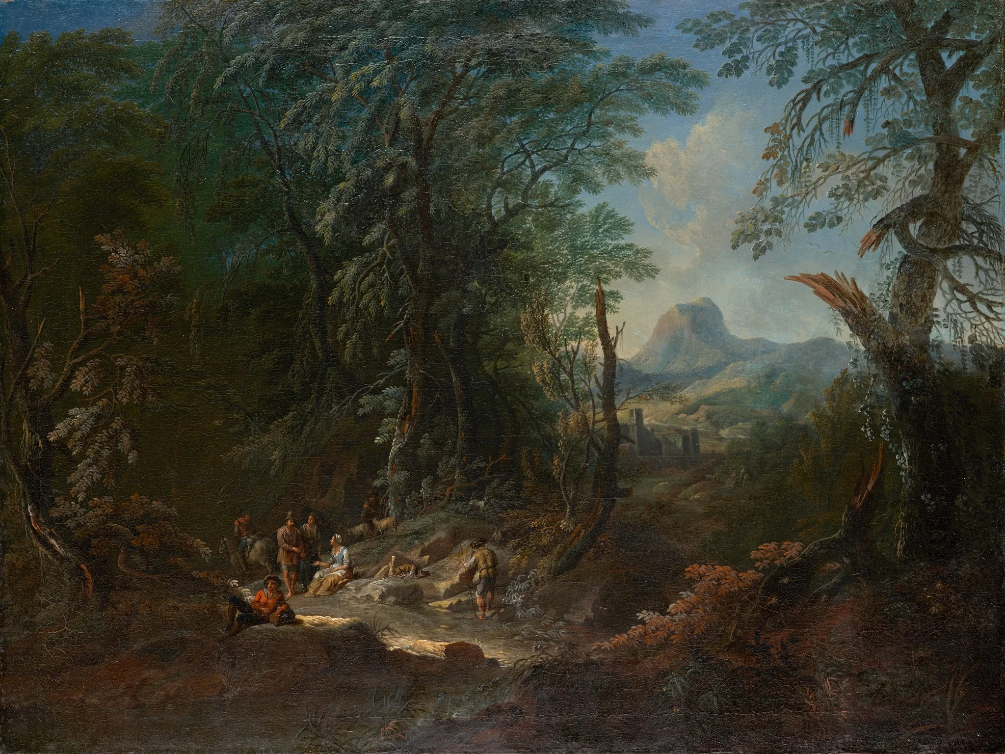 Forest Landscape "Morning"