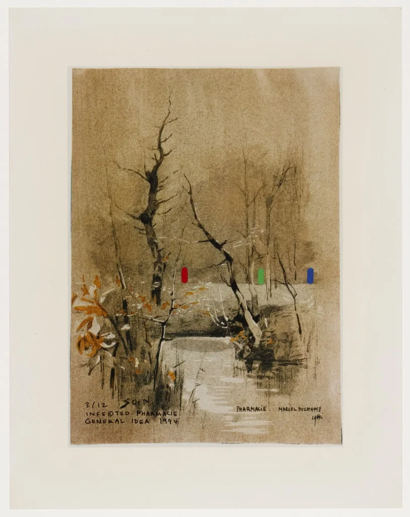 Untitled, by General Idea, gouache, 1994