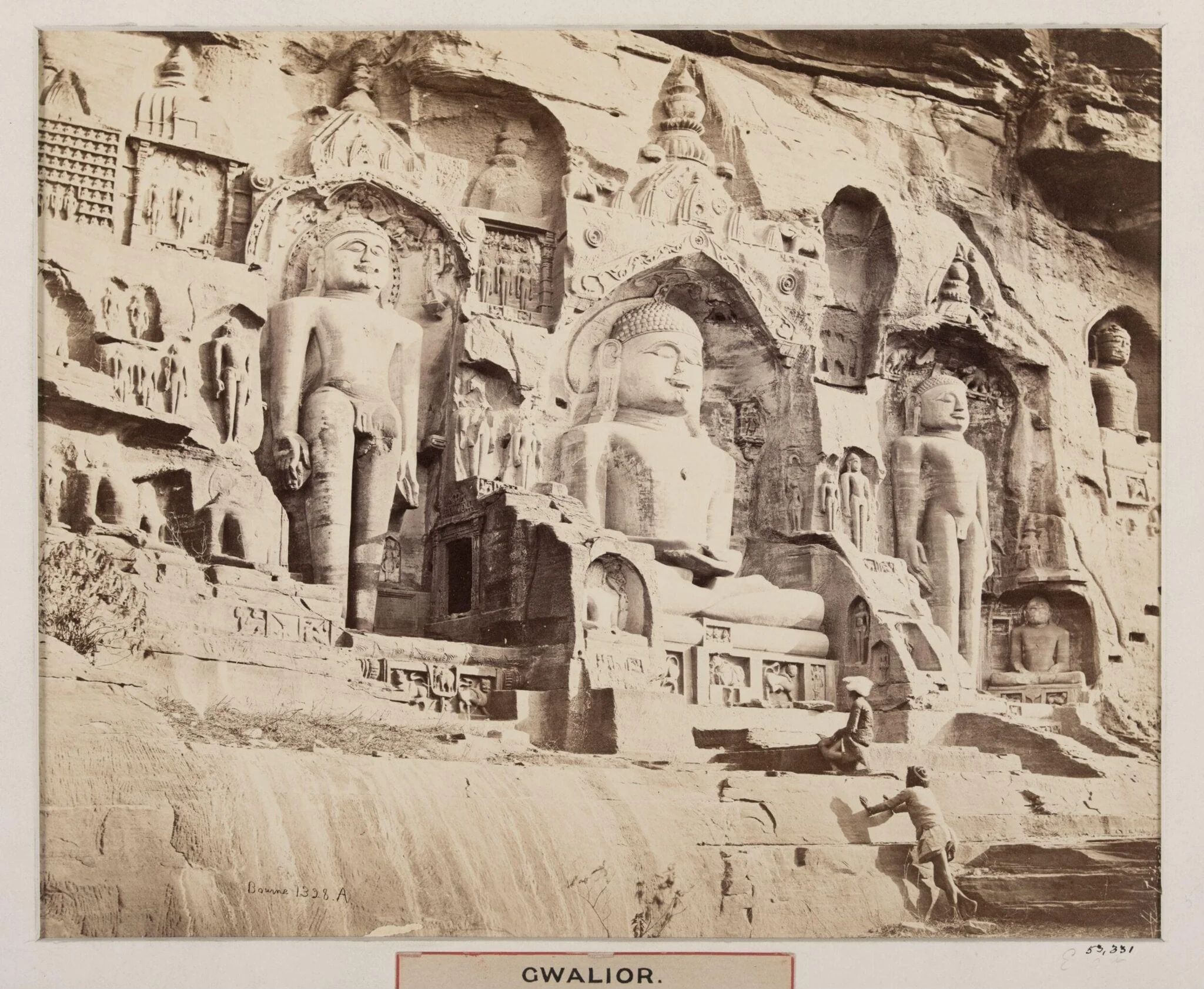 Gwalior, Madhya Pradesh, by Samuel Bourne, photographic, 1866