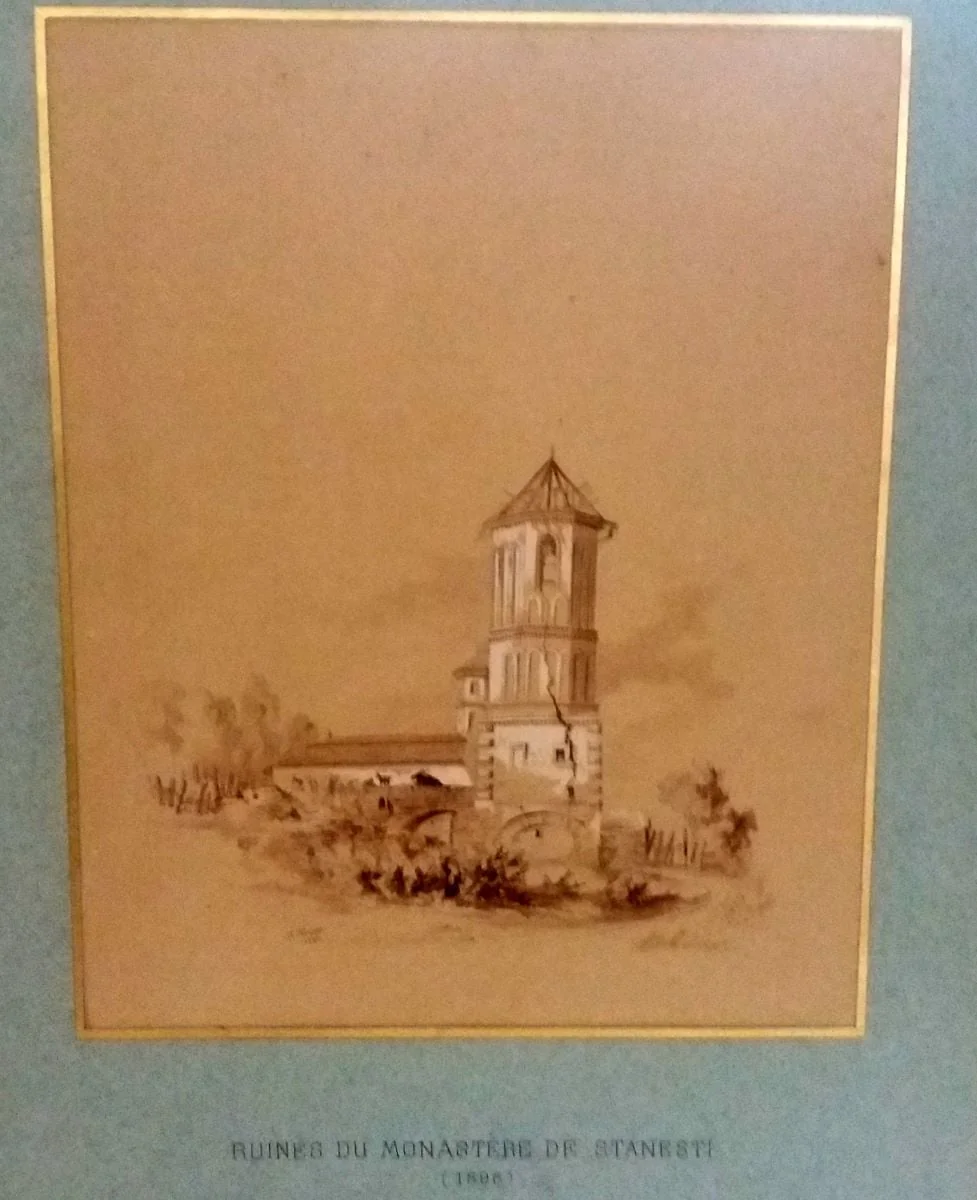 Ruine Stănești, by Henric Trenk, unspecified, 1861