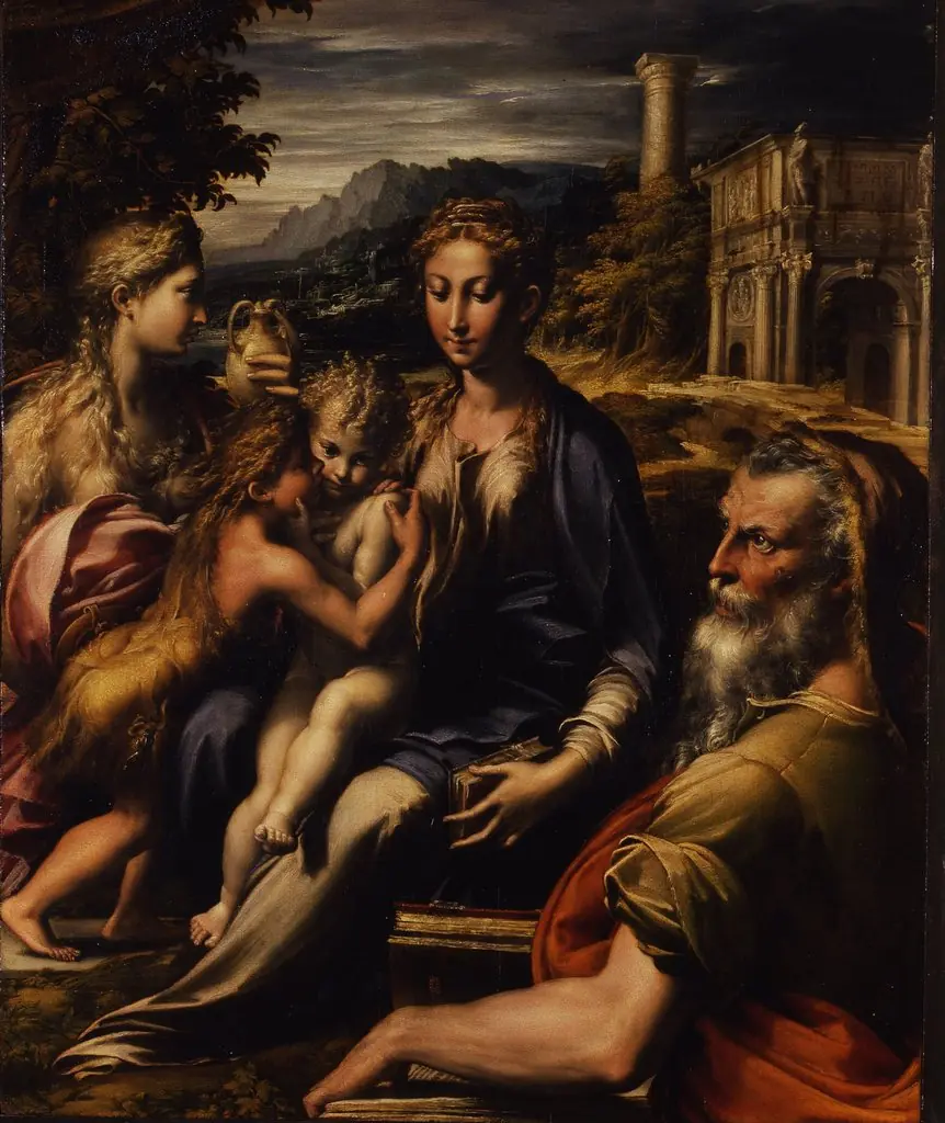 Madonna and Child with Saints