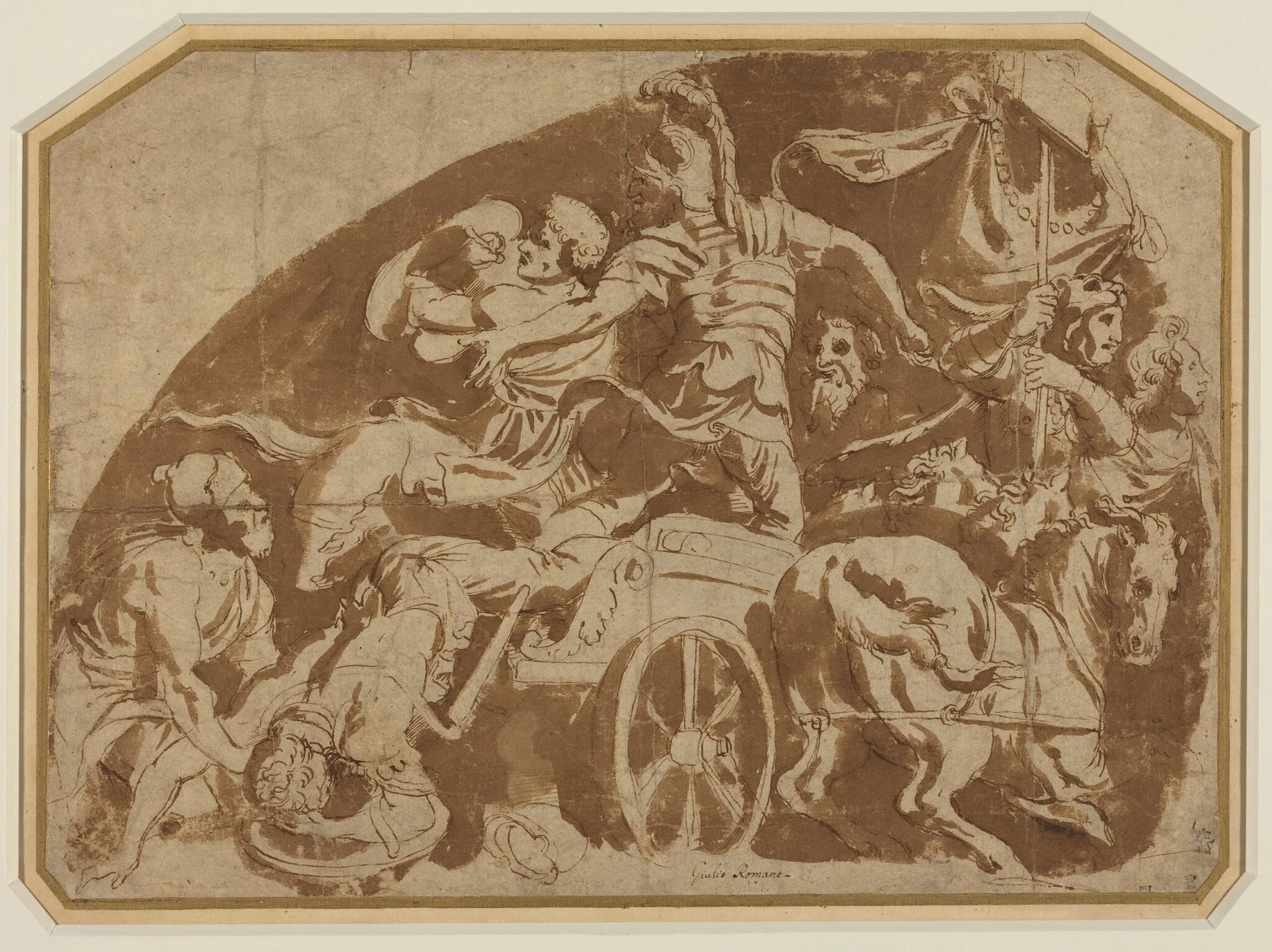Flight of Meriones, with Dead Coeranos Being Dragged from the Chariot