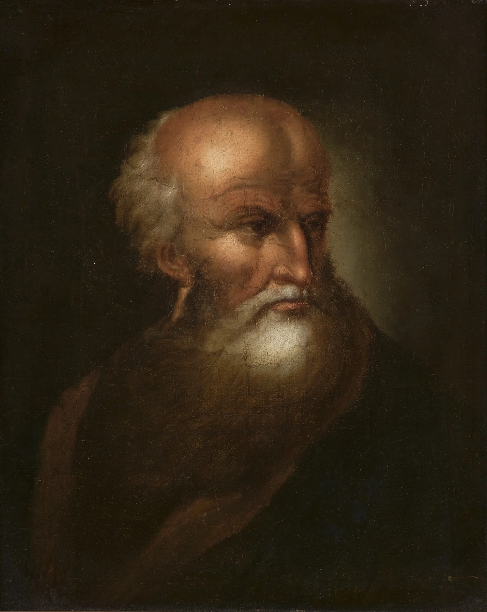Portrait of Marek Poczobut, by Unknown, oil, 1800