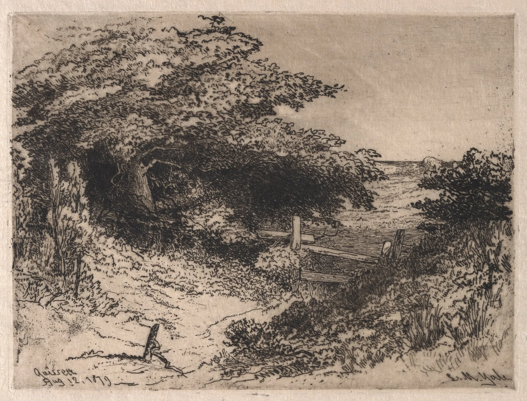 Quissett, Barnstable County, Massachusetts, by Leroy Milton Yale, 1879