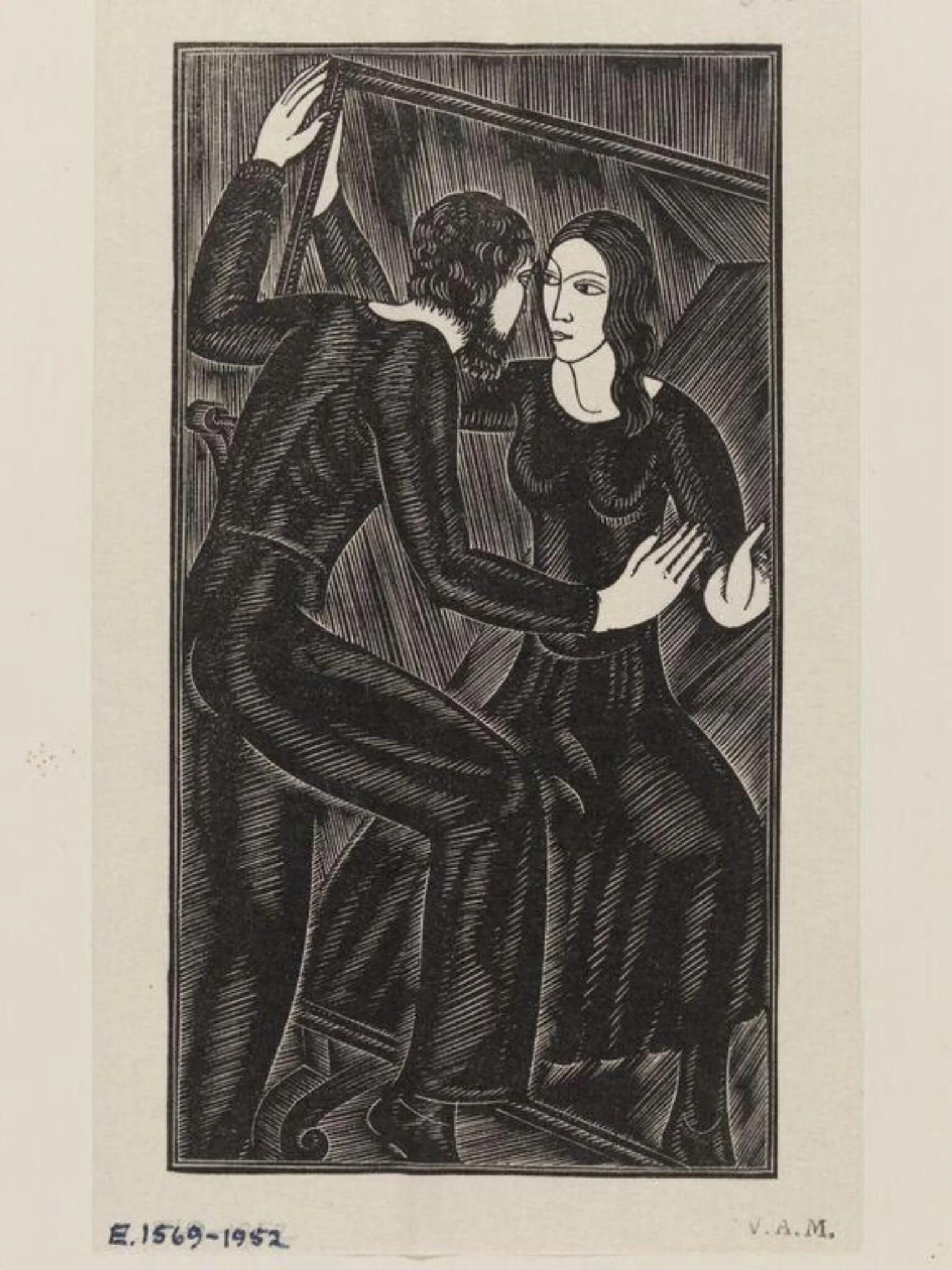 Artist and Mirror II