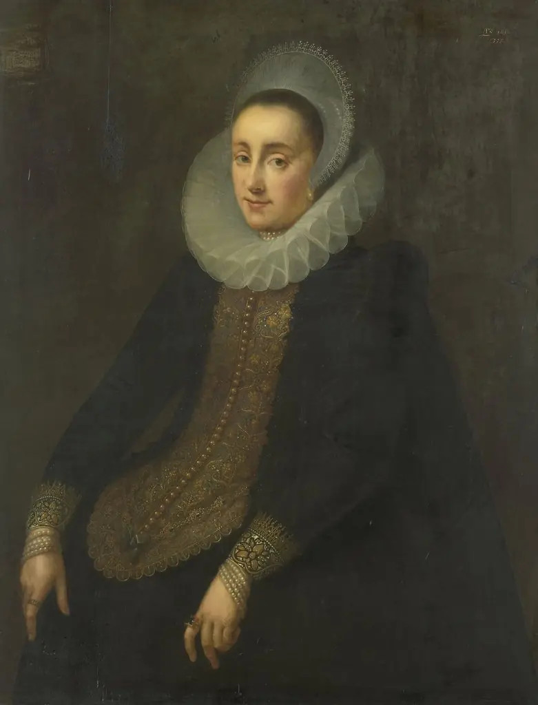 Portrait of Lucretia del Prado, Wife of Jeremias Boudinois