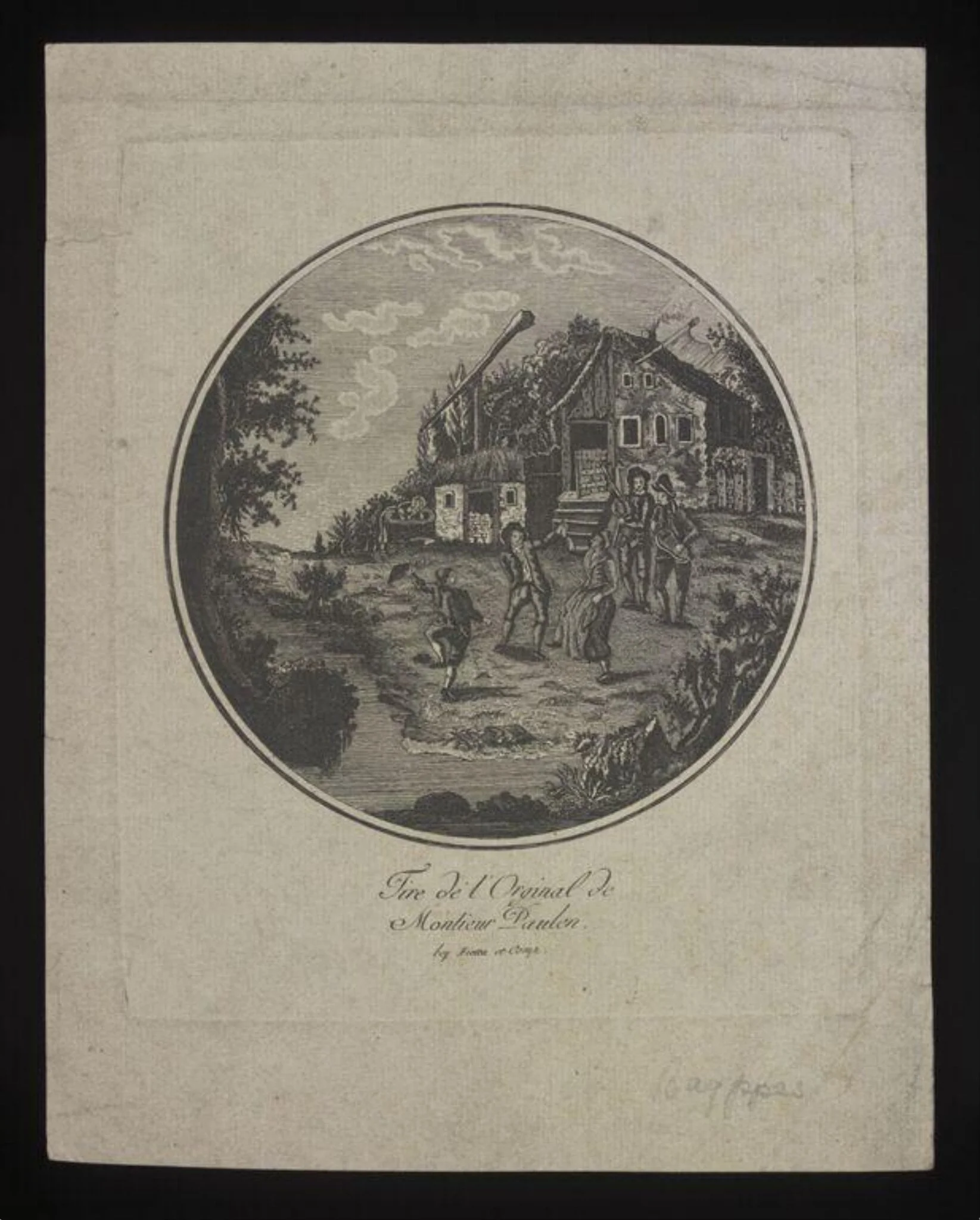 "Tire de l'Orginal de Montieur Paulen bey Fietta et Comp.", by Fietta et Comp.