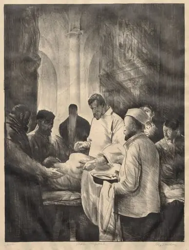 War Series:  Base Hospital, Second Stone