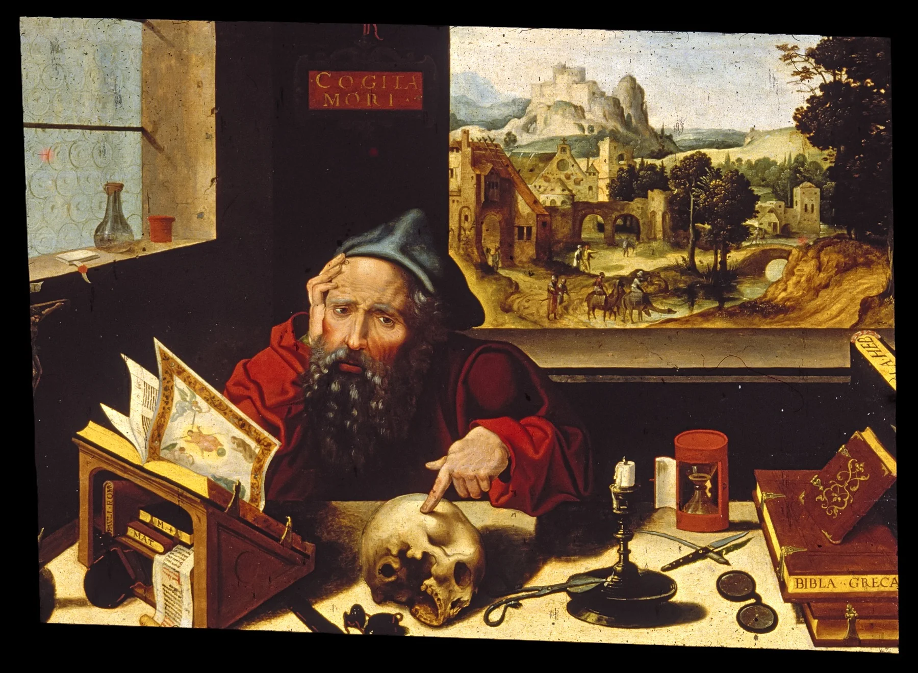 Saint Jerome in His Study