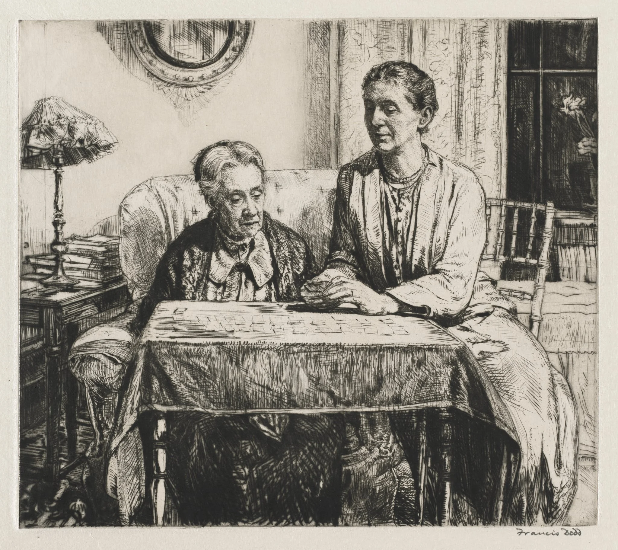 Patience, by Francis Dodd, 1921