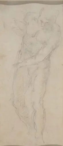 Male Nude [verso]