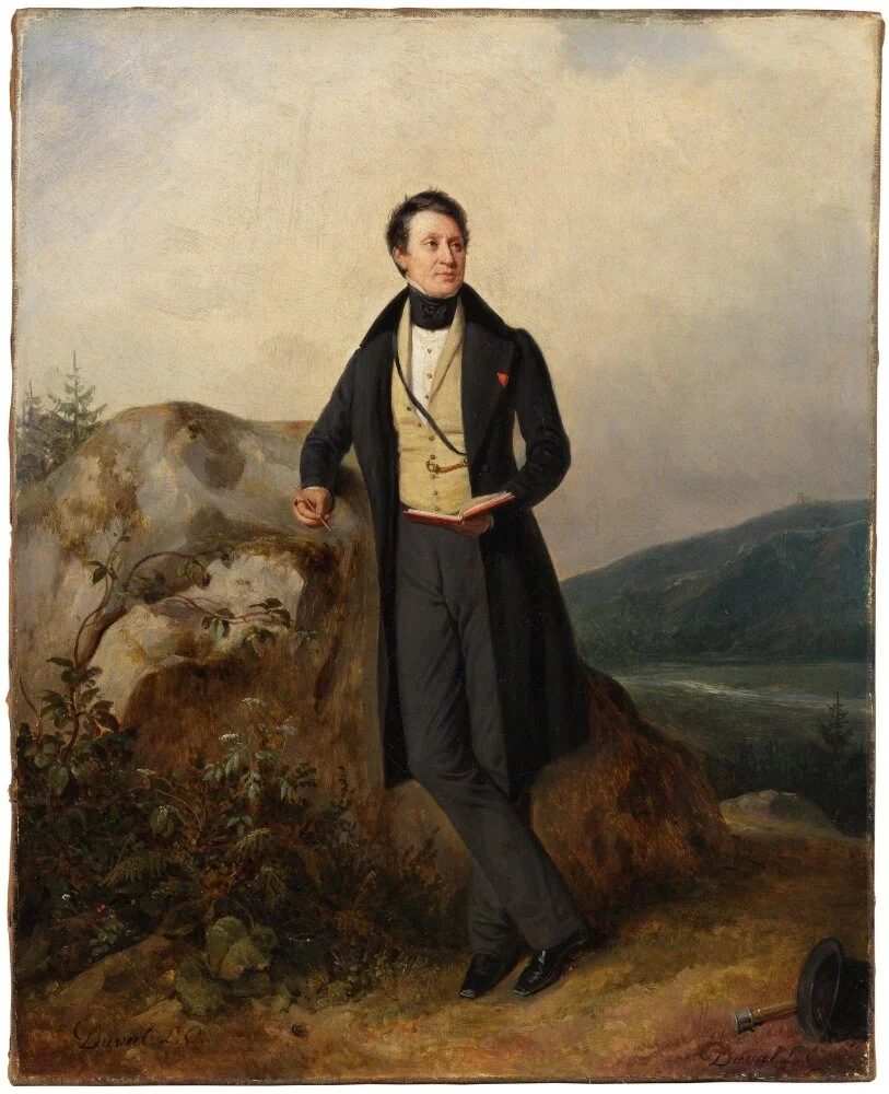 Portrait of an Unknown Man in a Landscape