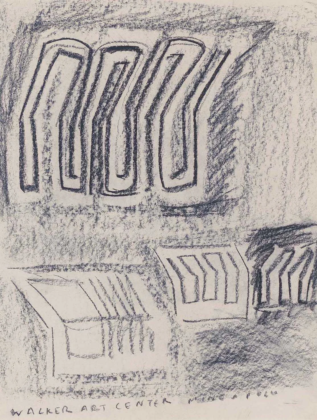 Σπουδή για γλυπτό στο Walker Art Center II