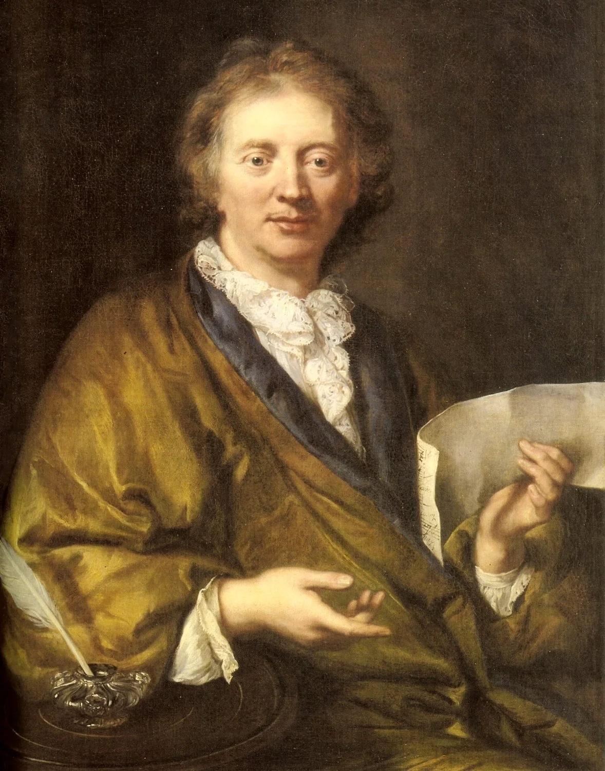 Presumed portrait François Couperin (1668-1733), composer, by Unknown, oil, 1750