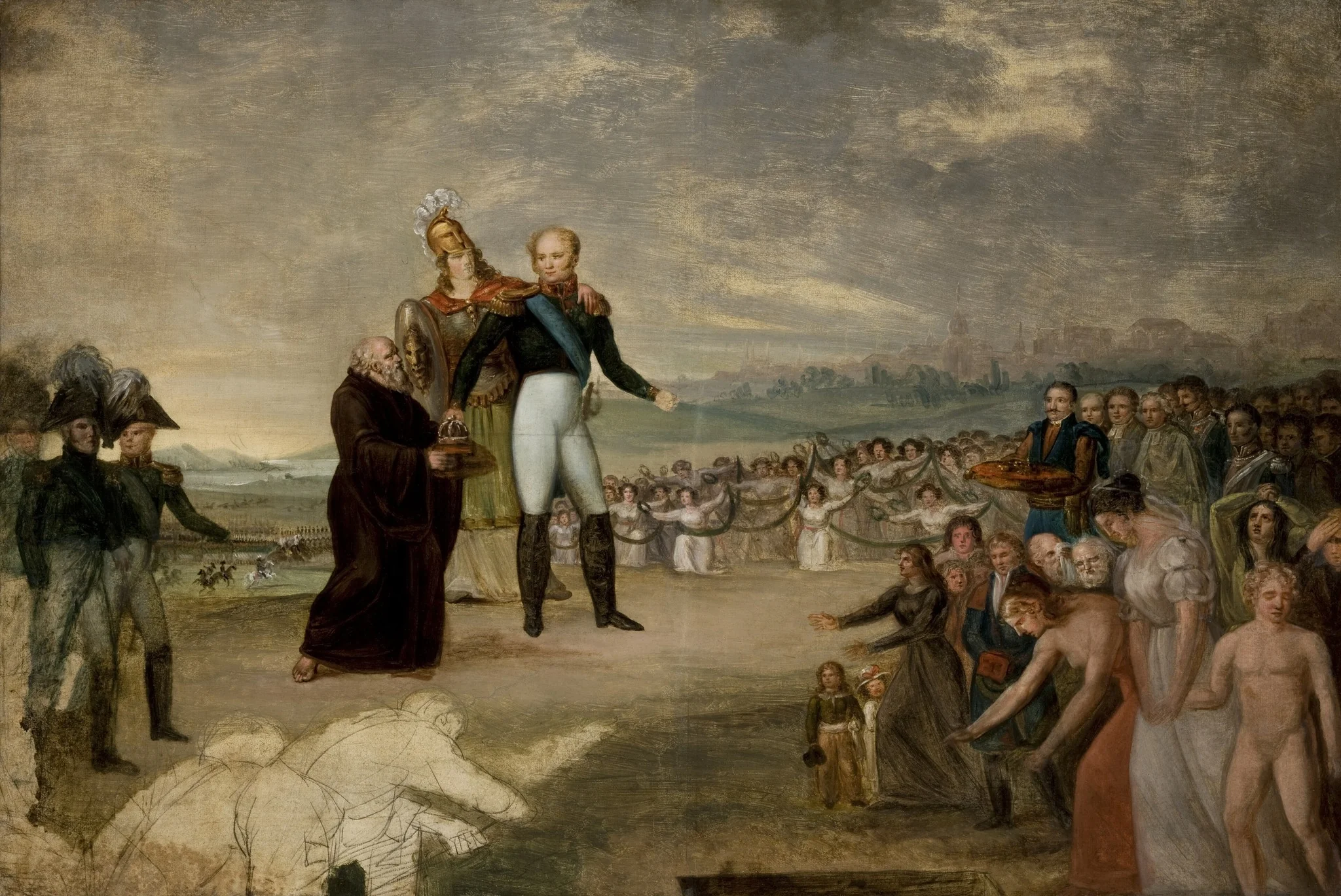 Alexander I Crowned King of Poland