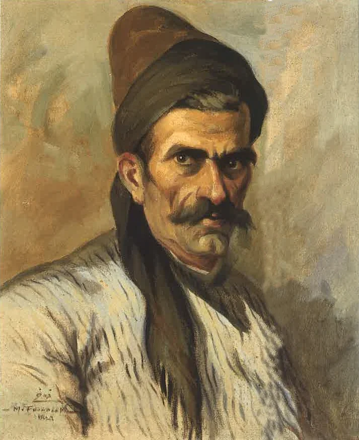Three Paintings of a Muleteer (2)