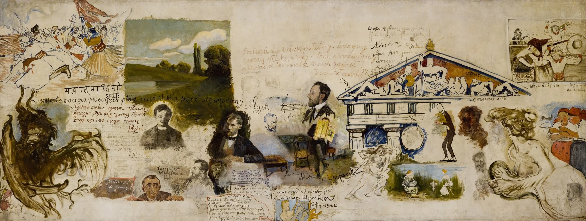 Paon (Sketches by the Artists of the Young Poland from the Café "Paon" of Ferdynand Turliński)