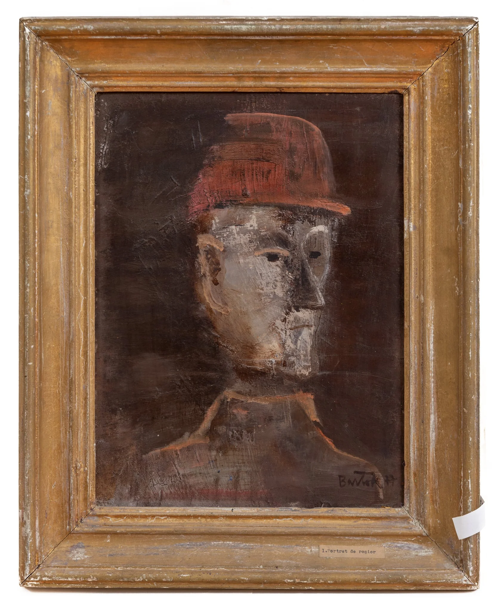 Portret de roșior, by Bartok Francisc, unspecified
