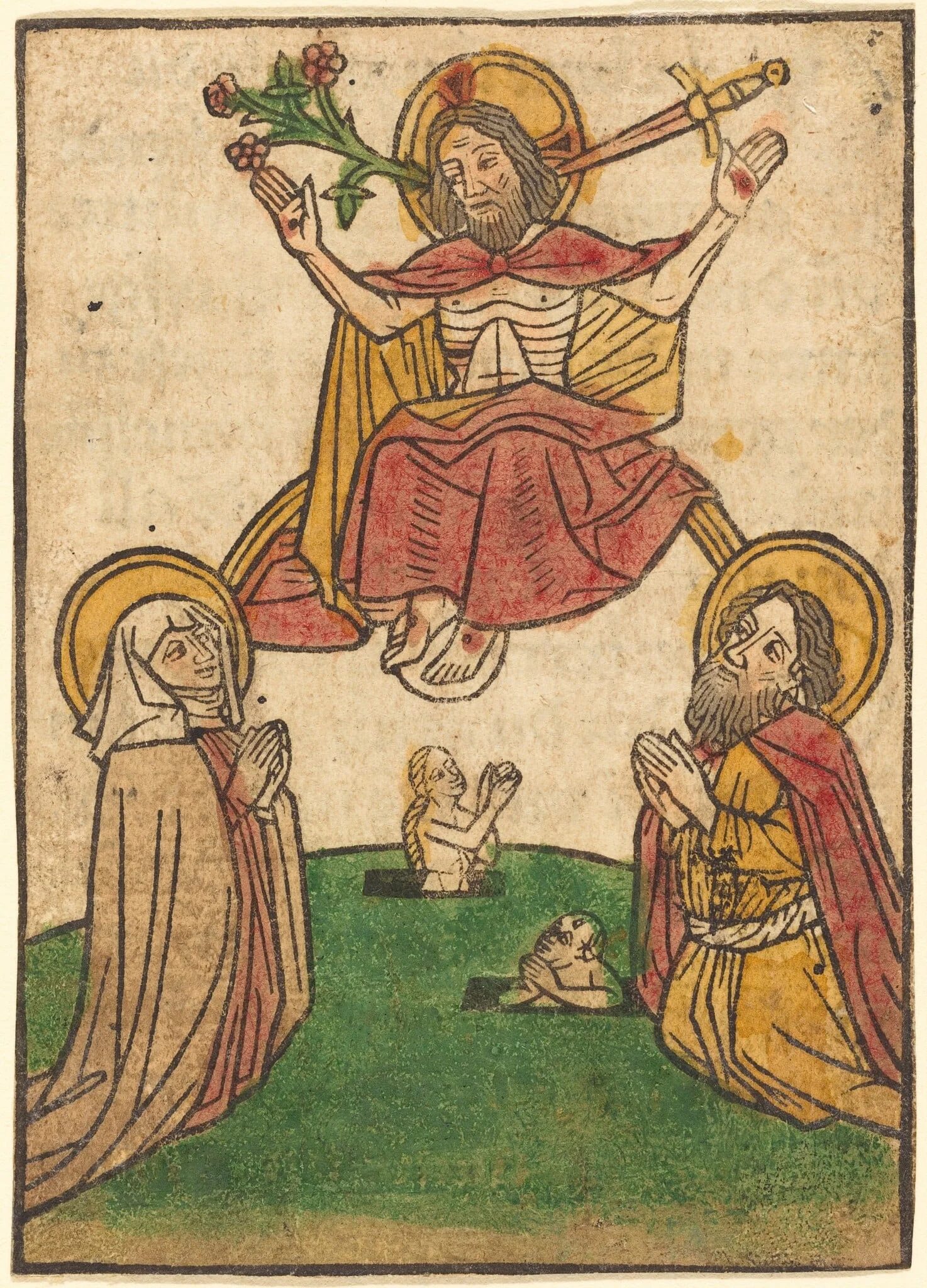 The Last Judgment, by Ludwig of Ulm, ink, 1450