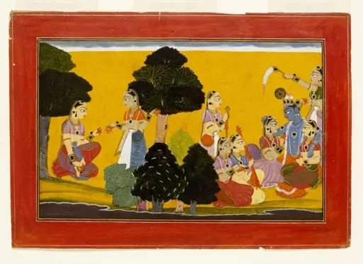Radha and Krishna