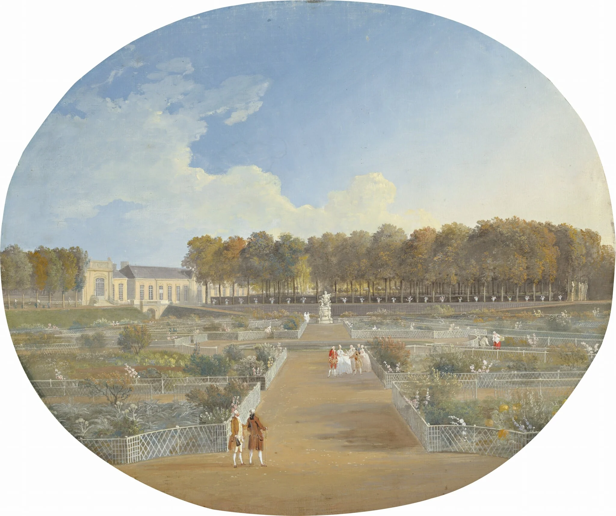 The Potager of the Hôtel de Valentinois in Passy