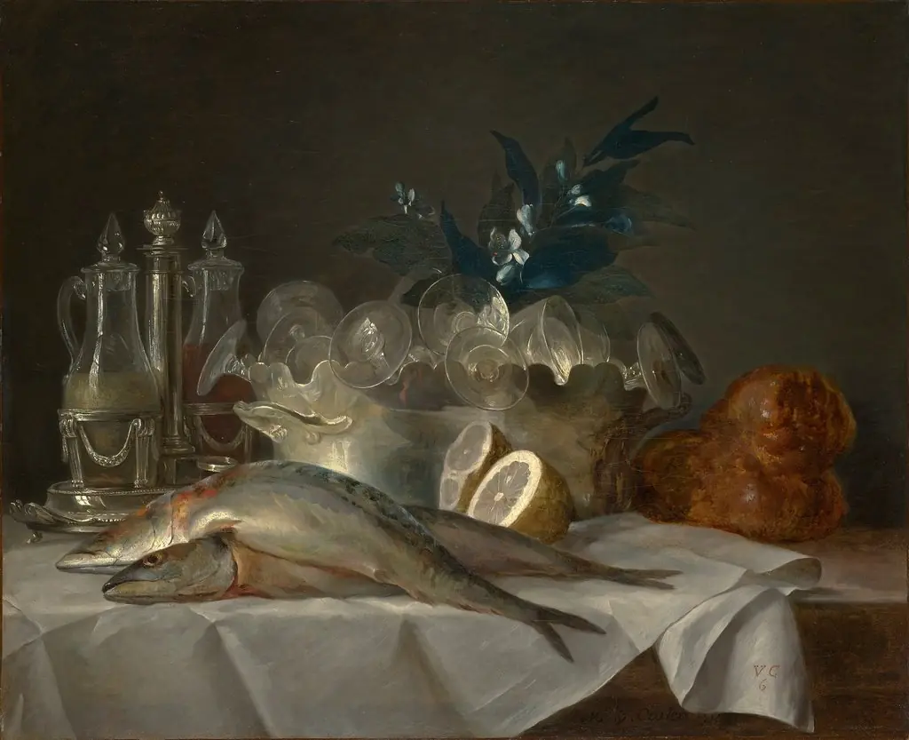 Still Life with Mackerel