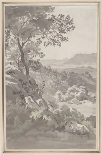 Valley in the Italian Campagna