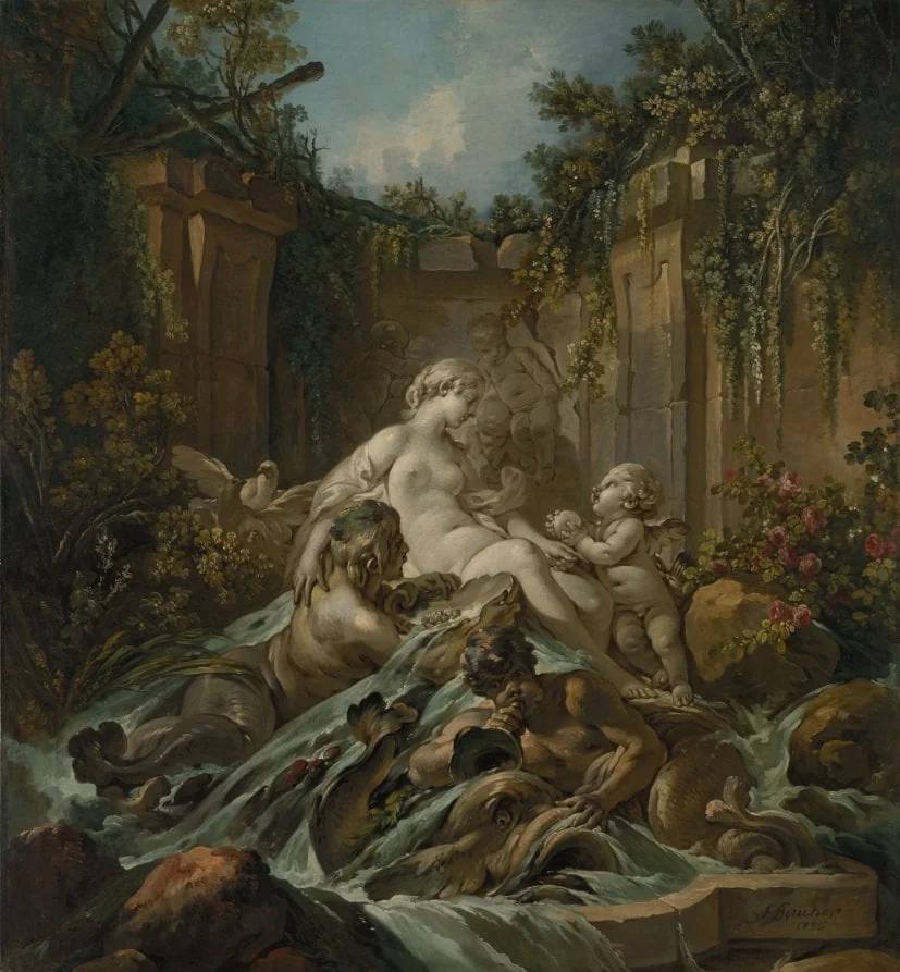 Fountain of Venus, by François Boucher, unspecified, 1756