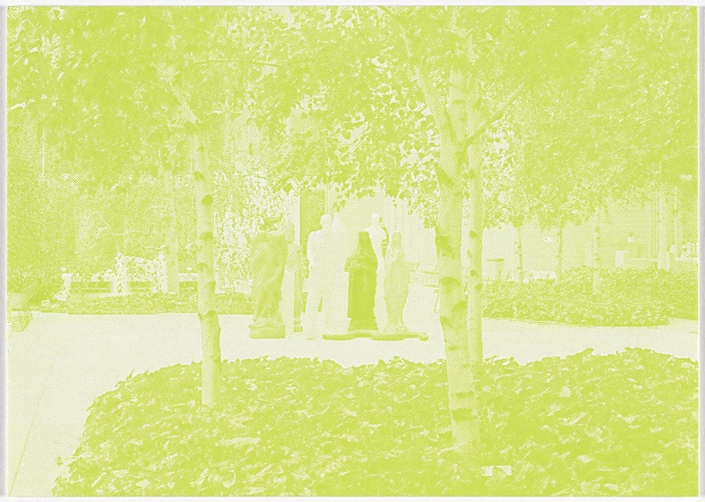 Untitled, by Katharina Fritsch, ink, 2012