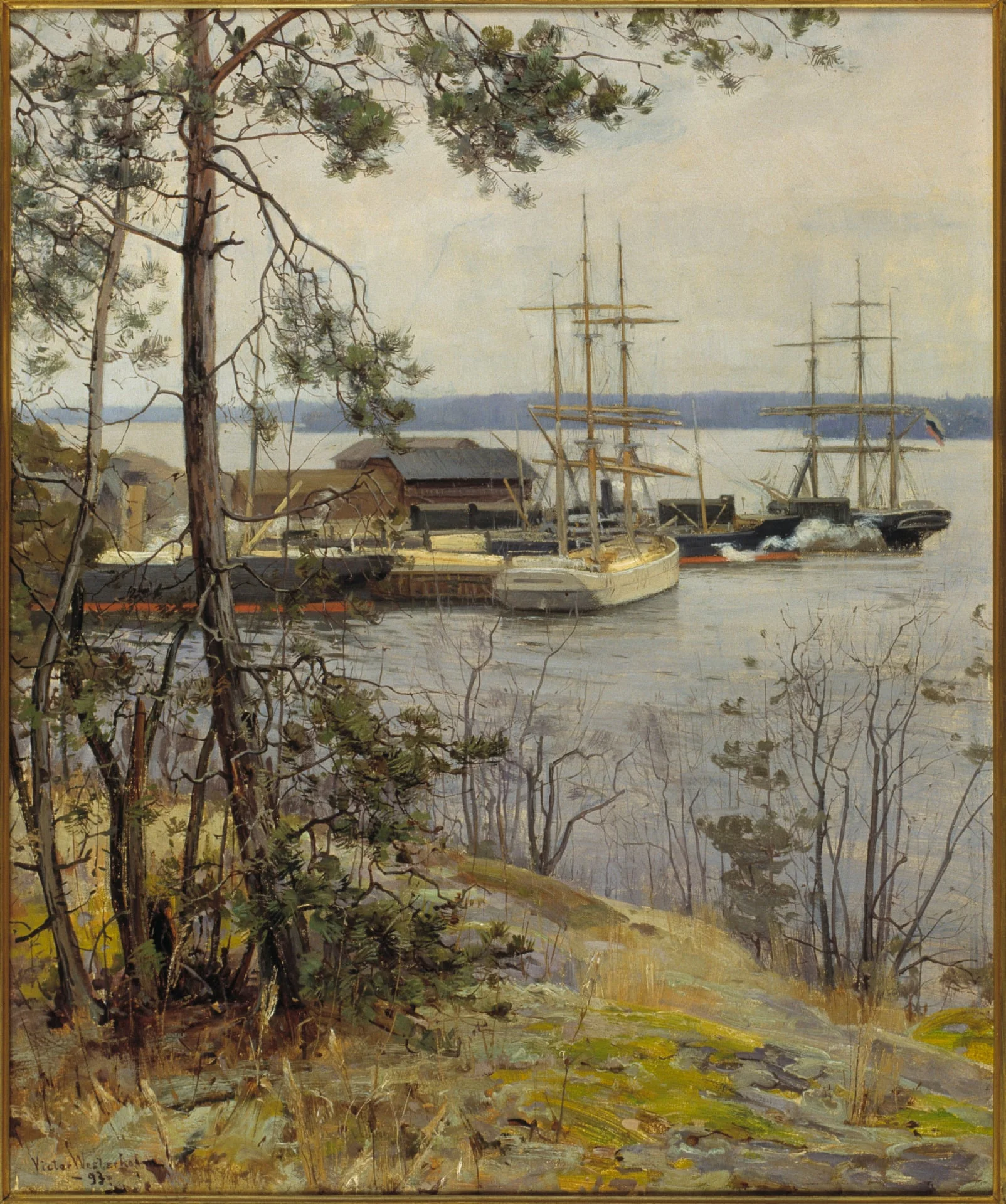Sörnäisten satama, by Victor Westerholm