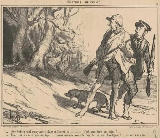 Que diable peut-il bien y avoir dans ce fourré-la? ...