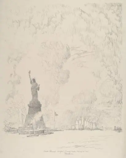 The Statue, New York Bay