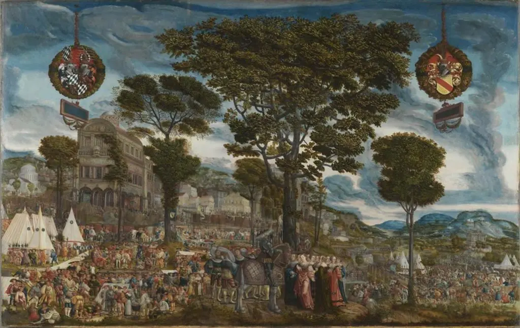 Historienzyklus: Cloelia vor Porsenna