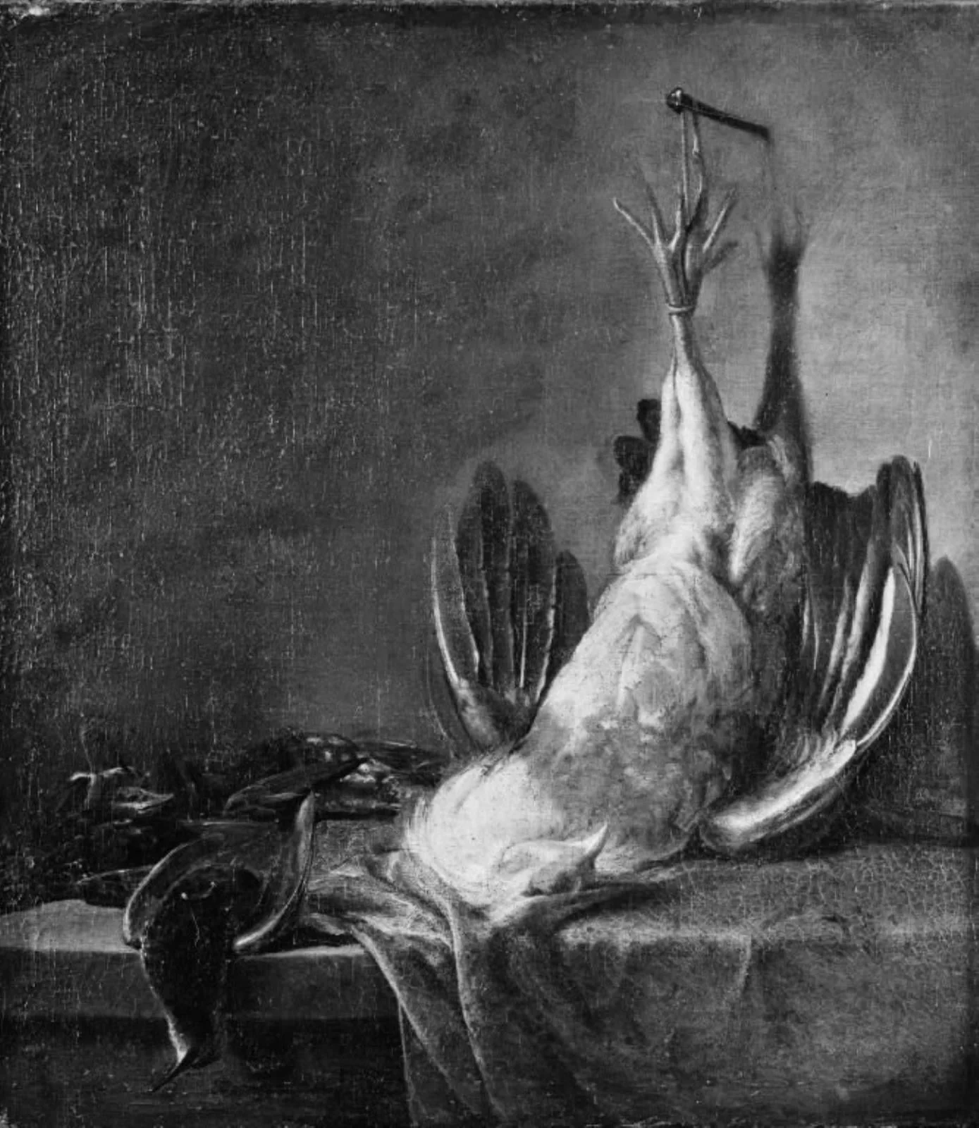 A Dead Cock, by Unknown, 1659
