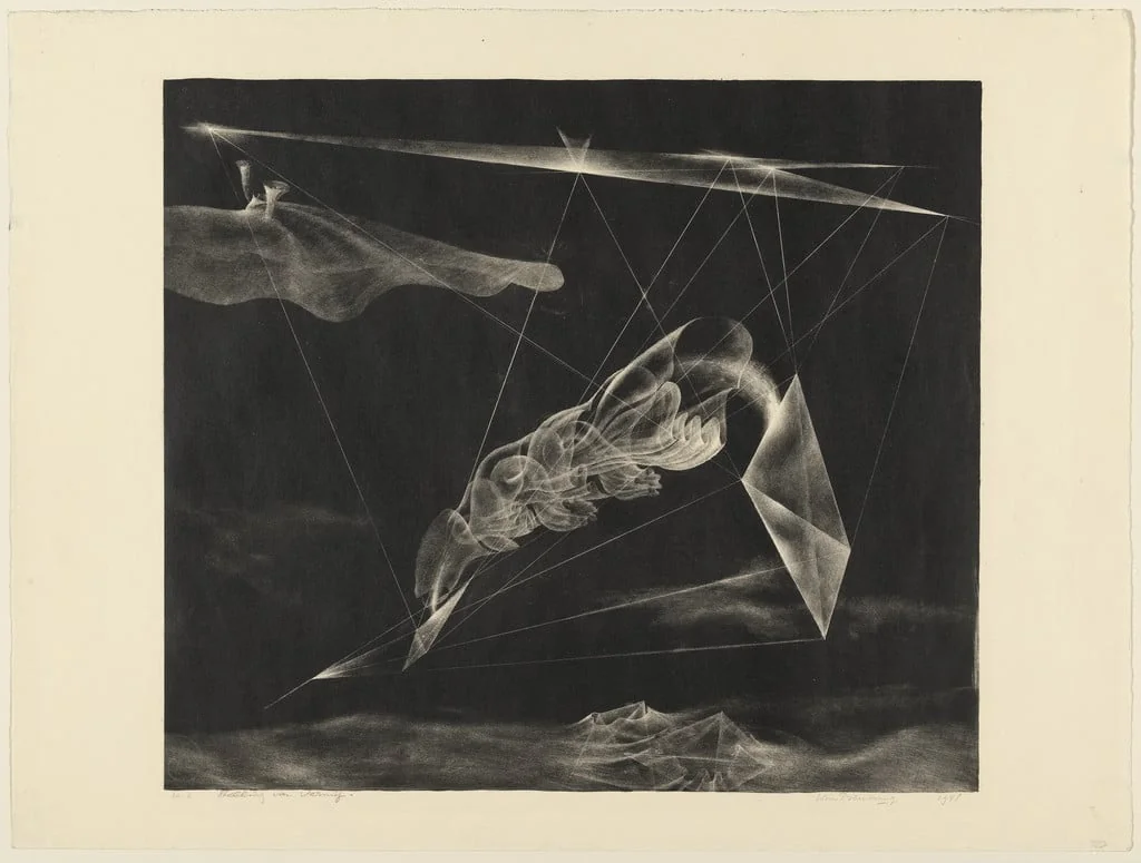 Untitled, by Wim Beuning, ink, 1941