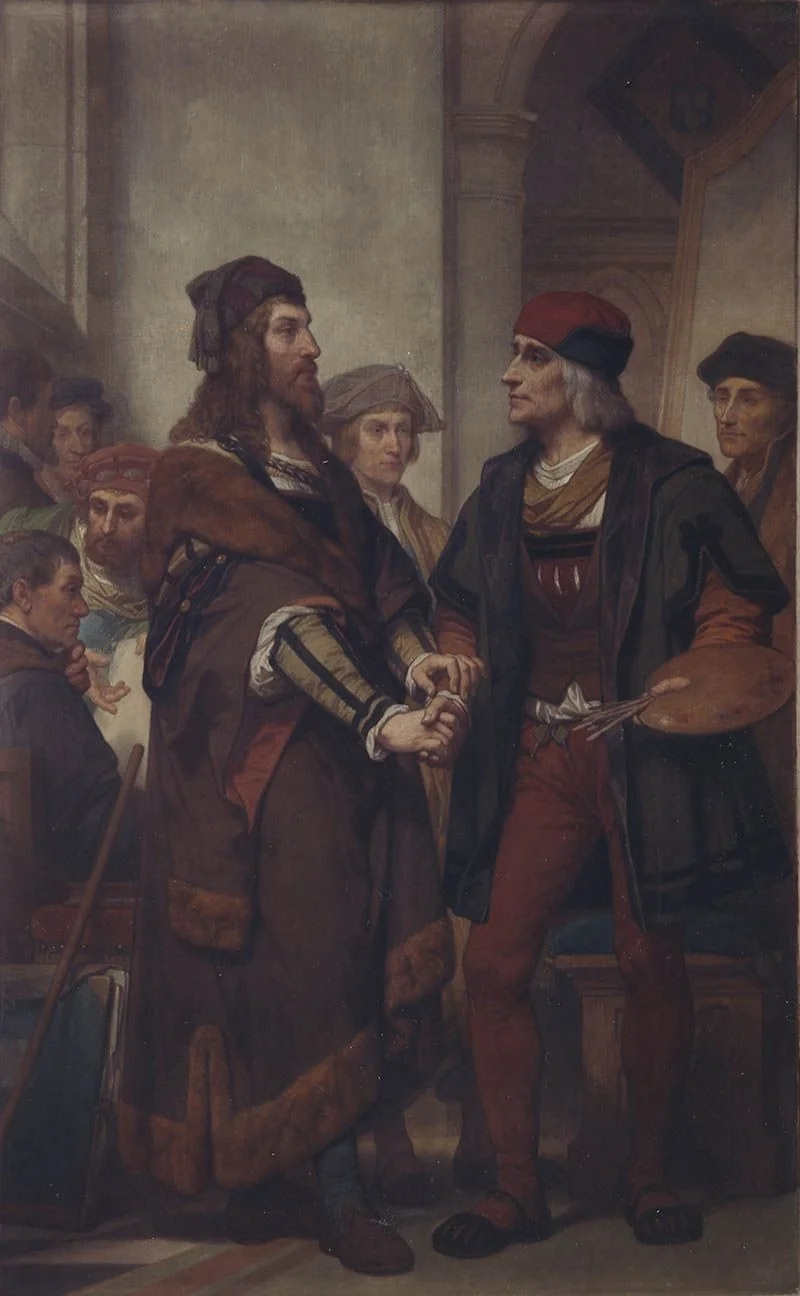 Albrecht Dürer Visiting Quinten Massijs