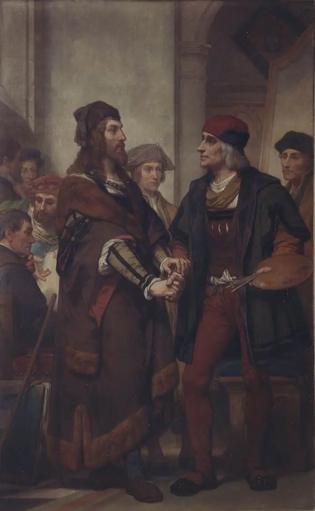Albrecht Dürer Visiting Quinten Massijs