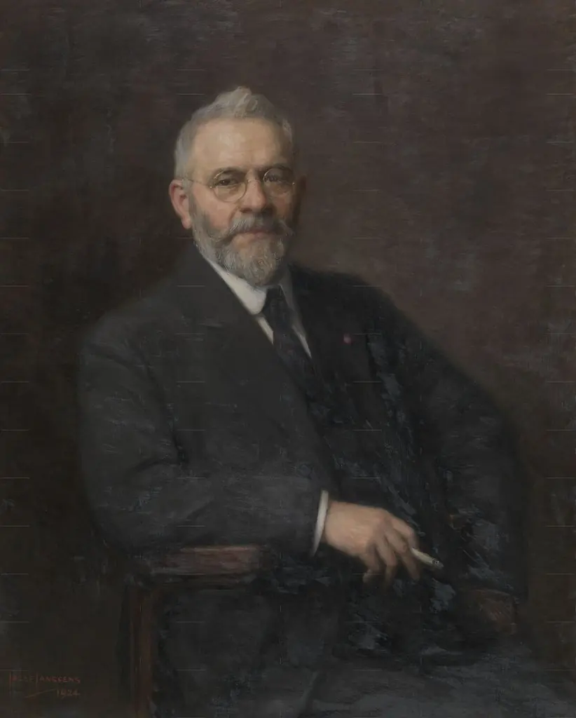 Portrait of the engraver Frans Lauwers