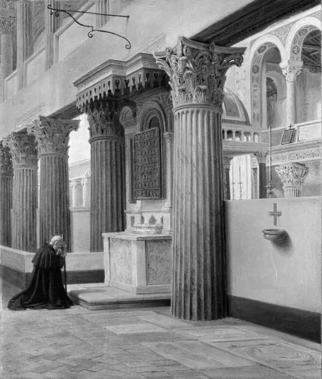 Interior of S Lorenzo fuori le mura