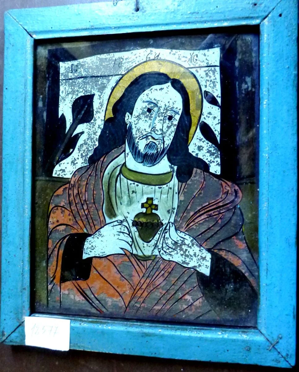 Inima lui Iisus, by Unknown, 1850