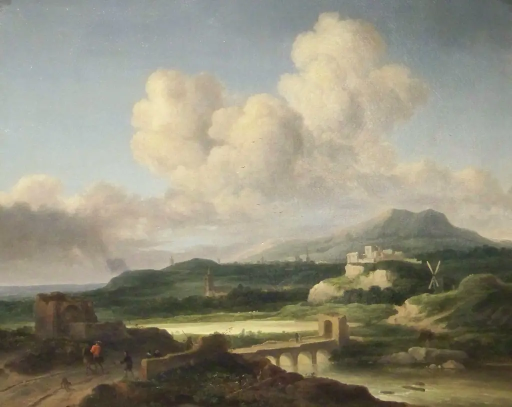 Landscape after Ruisdael