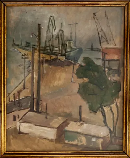 Dimineața în port