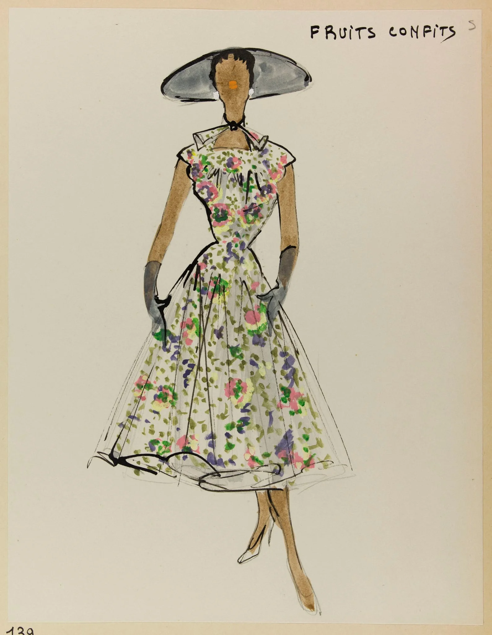 Fruits confits, by Marie-Louise Carven, 1953