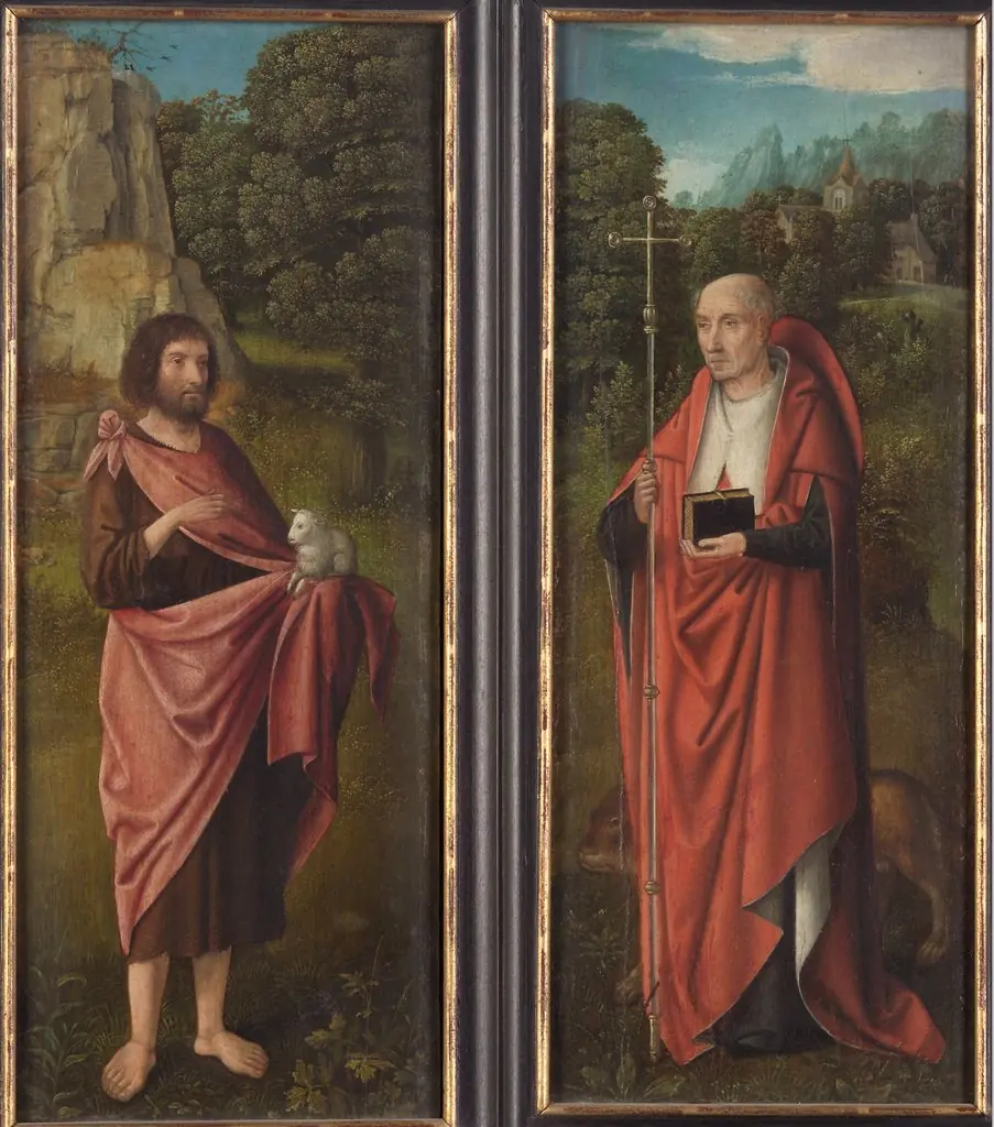 Saint John the Baptist and Saint Jerome