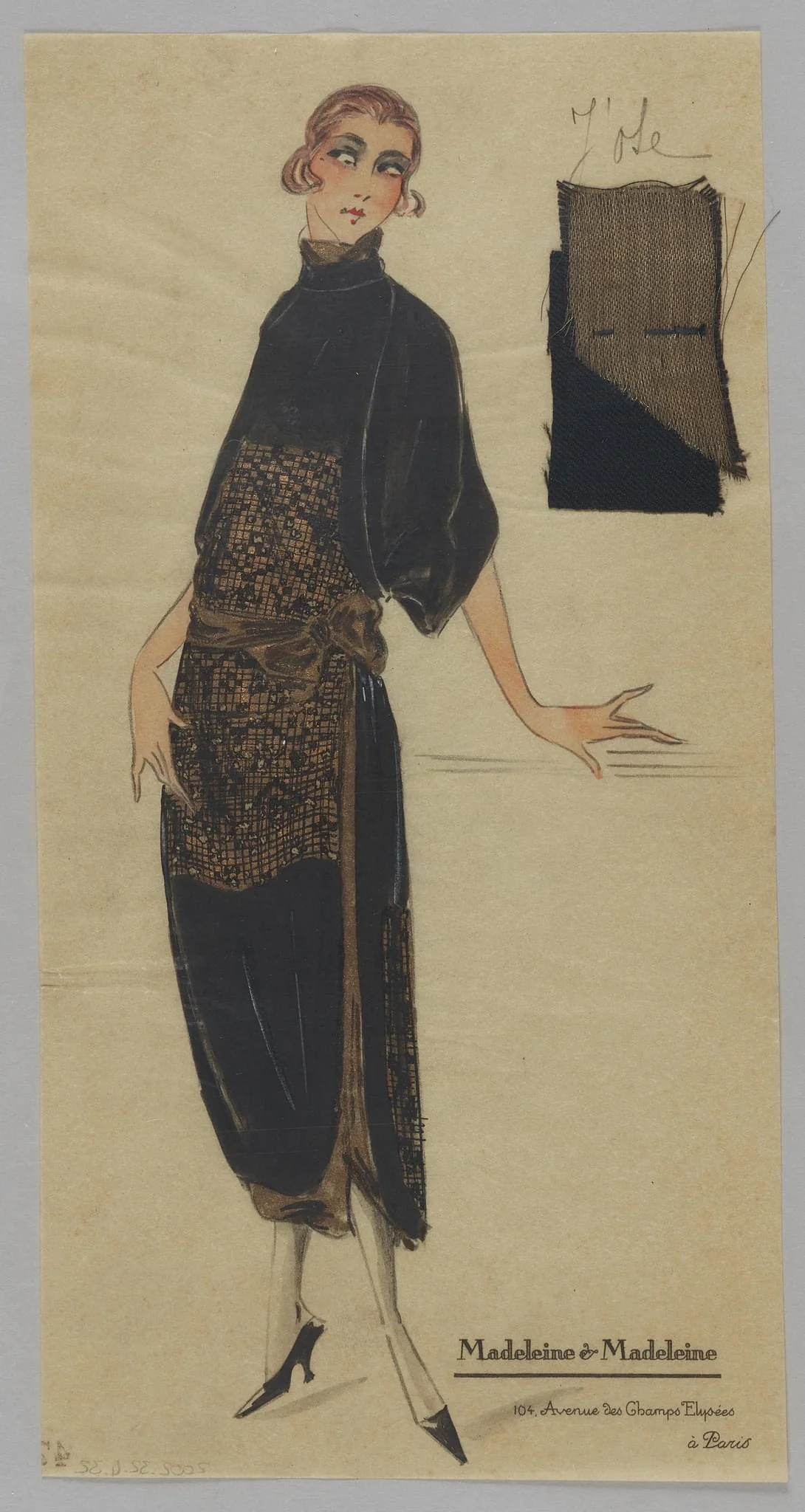 J'ose, by Madeleine & Madeleine, 1924