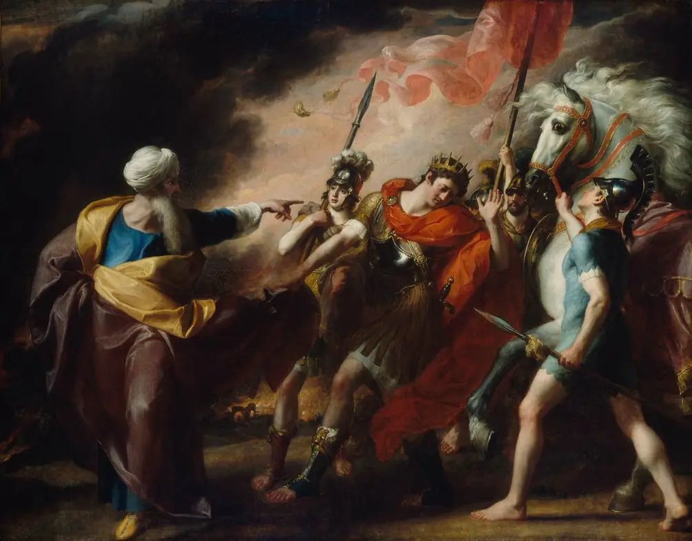 Saul Reproved by Samuel