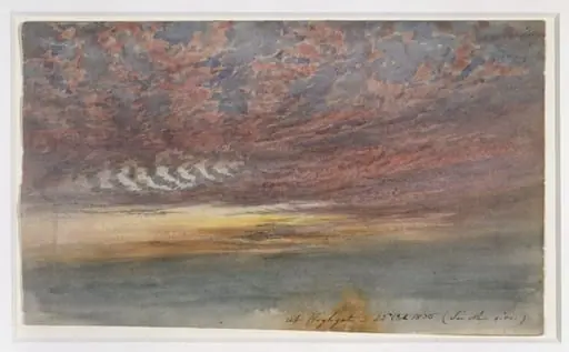Cloud study at Highgate