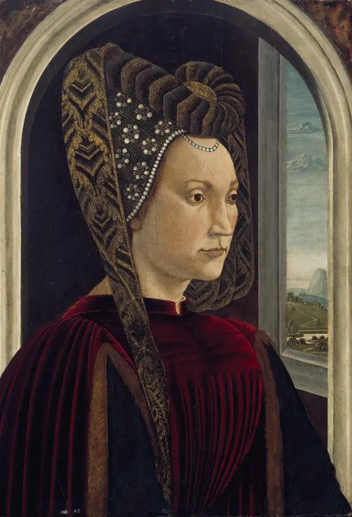 Presumed Portrait of Clarice Orsini, Wife of Lorenzo the Magnificent