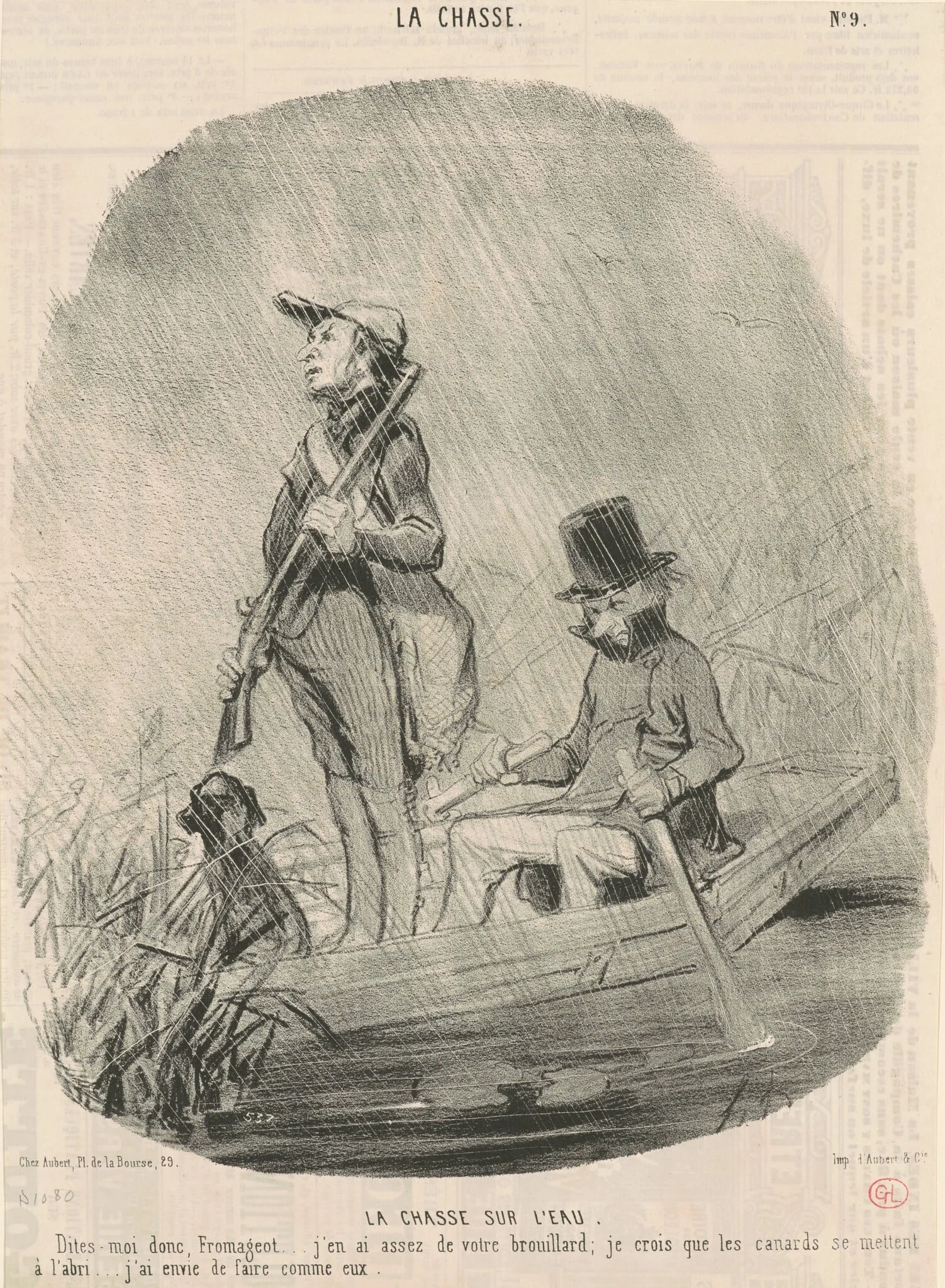 La chasse sur l'eau