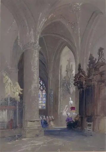 Caudebec on the Seine - Church Interior